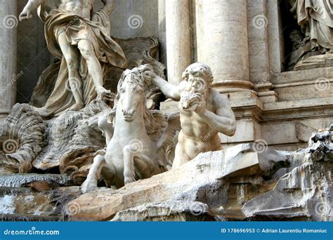 The Trevi Fountain Is The Most Famous And Probably The Most Beautiful