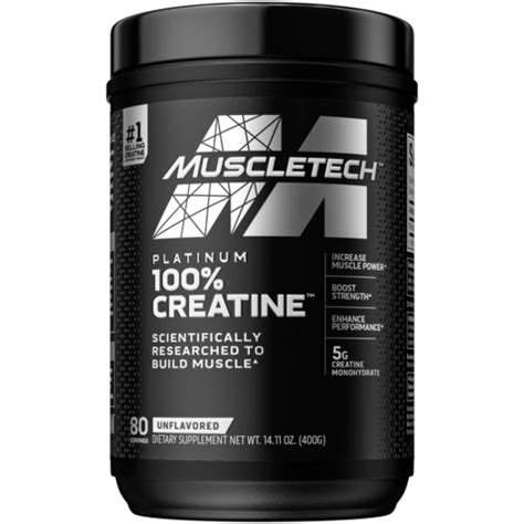 MUSCLETECH PLATINUM 100 CREATINE Workout Energy Store