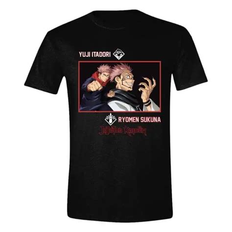 JUJUTSU KAISEN T SHIRT Yuji Itadori Ryomen Sukuna Size S EUR 19 83