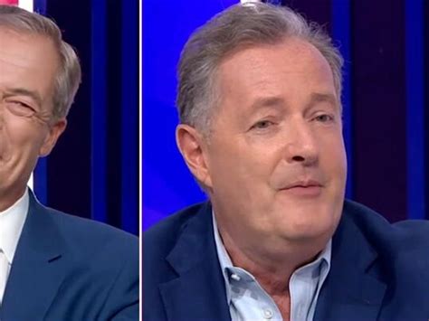 Nigel Farage And Piers Morgan Trade Insults In Fiery Question Time Bust