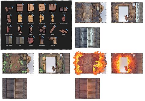 Simple Stable Pack Map Variants And Assets By 2 Minute Tabletop