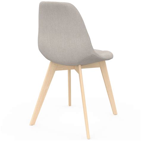 Chaises Scandinaves Mix Color Beige Gris Clair Bleu Canard Et Gris