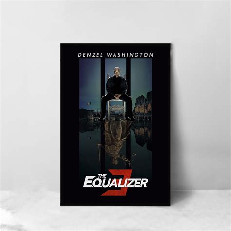 The Equalizer 3 Movie Poster High Quality Canvas Art Print Room ...