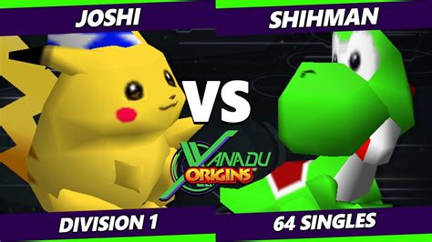 Xanadu Origins Shihman Captain Falcon Yoshi Vs Joshi Pikachu