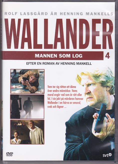 DVD Wallander 4 Mannen Som Log Rolf Lassg Köp på Tradera