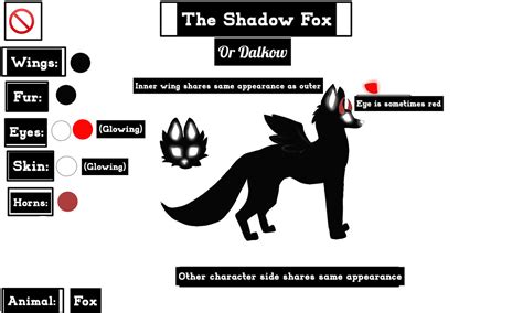 Shadow Fox Referenece Sheet By Garnetablox On Deviantart