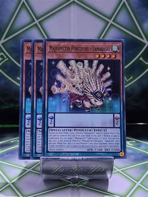 Phni En Majespecter Porcupine Yamarashi Super Rare St Edition