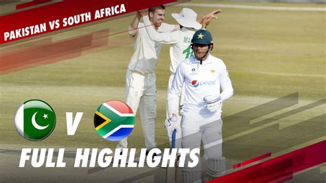 Pakistan Vs South Africa Full Match Highlights 2nd Test Day 2 Pcb