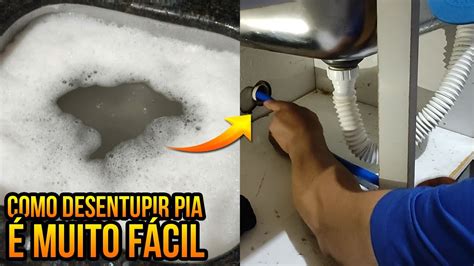 COMO DESENTUPIR PIA DA COZINHA EM 3 MINUTOS É muito fácil YouTube