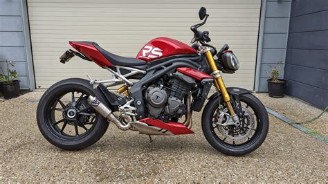 New Exhaust 1200 Rs Speed Triple Rtriumph