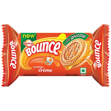 Buy Sunfeast Bounce Biscuits Orange Creme Cookies Online At Best Price Of Rs 28 50 Bigbasket