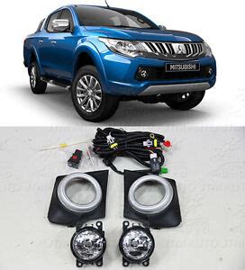 Driving Fog Lights Lamps Complete Kit Suits To Mitsubishi Triton 2015