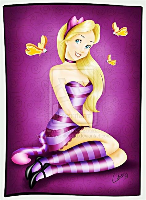 Walt Disney Fan Art Alice As The Cheshire Cat Walt Disney