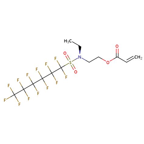 2 Propenoic Acid 2 Ethyl Tridecafluorohexyl Sulfonyl Amino Ethyl