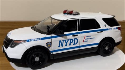 1 24 Scale NYPD 45th PCT Ford Explorer RMP YouTube