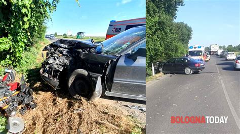 Incidente Stradale A Castel San Pietro Terme Grave Un Enne