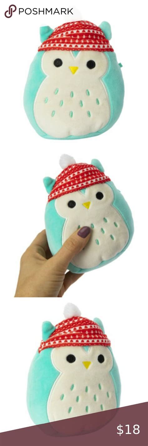 Nwt Holiday Squishmallows Winston The Owl In Holiday