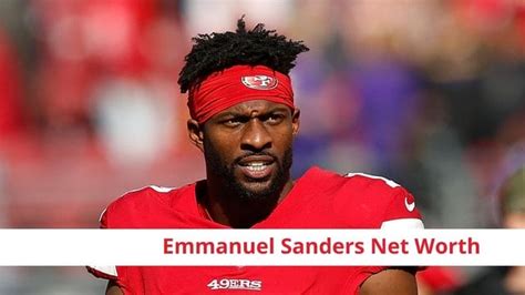 Emmanuel Sanders Net Worth How Much He Earns From The Team Pittsburgh