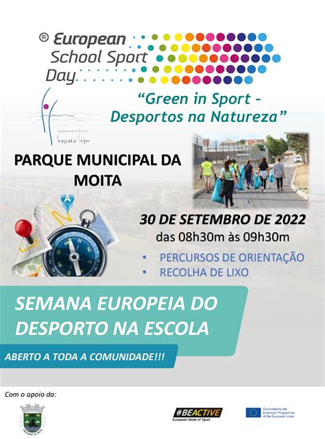 Dia Europeu do Desporto na Escola Orientação AE Fragata do Tejo