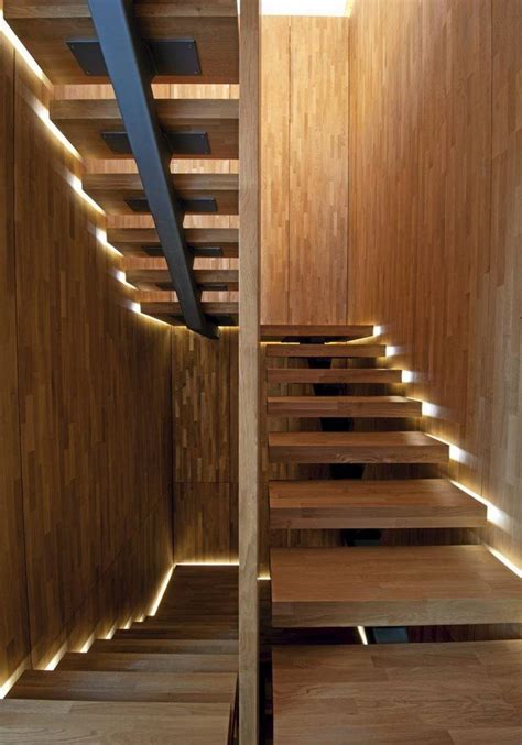 trendy interior stair lights modern stair lighting solutions