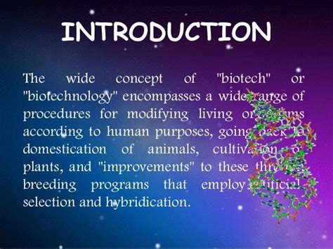 Guide To Modern Biotechnology