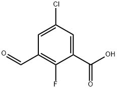 5 Chloro 2 Fluoro 3 Formylbenzoic Acid CAS 2166733 68 0 Chemsrc