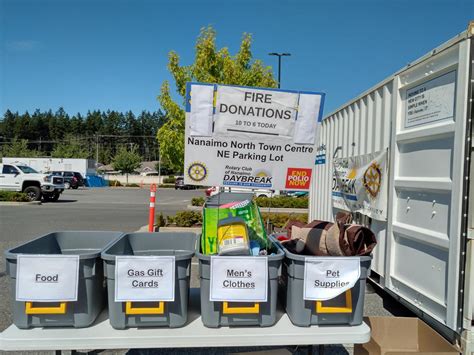 Collection at Nanaimo North Town Centre July 29 | Rotary Club of Nanaimo North