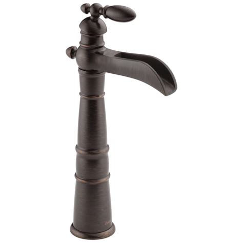 Delta Victorian Venetian Bronze 1 Handle Vessel Watersense Bathroom Sink Faucet At