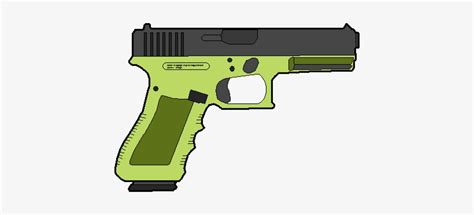 Glock 18- Bowback - Cartoon Glock Transparent PNG - 424x292 - Free ...