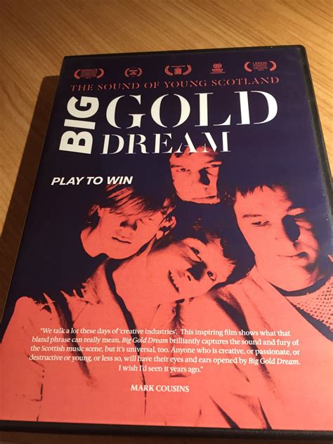 Scottish Post Punk On Twitter Big Gold Dream GrantMcPheeFilm