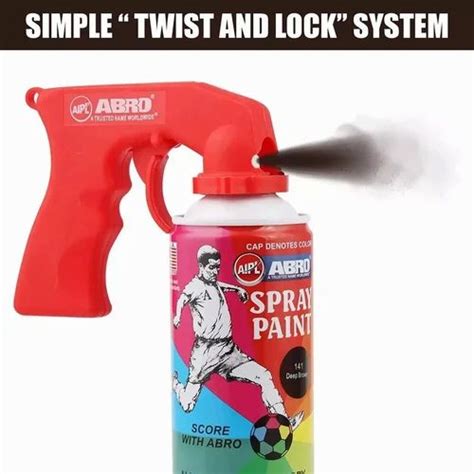 Abro Sp Db Ml Diy Spray Paint With Trigger Gun Hand Grip Deep