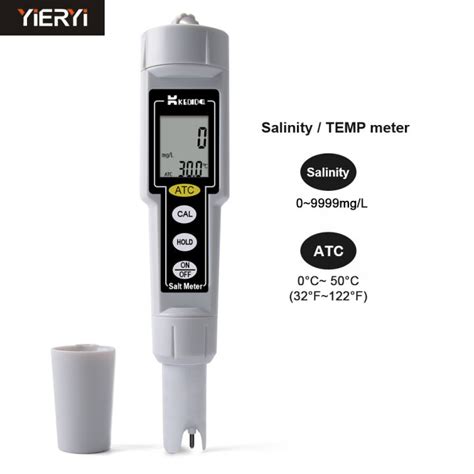 New Ct 3081 Pen Digital Salinity Tester Salt Meter Salinometer