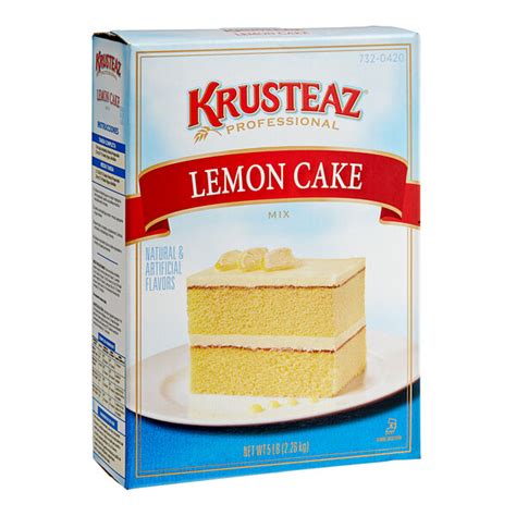 Krusteaz Professional 5 Lb Lemon Cake Mix