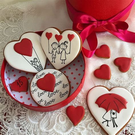 Pin By Zhanna Novak On Valentine Sugar Cookies Valentines Day