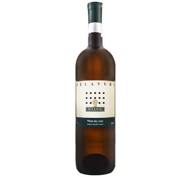 Marani Telavuri White Dry Wine 12.5% 0.75l - order the best from VARUS