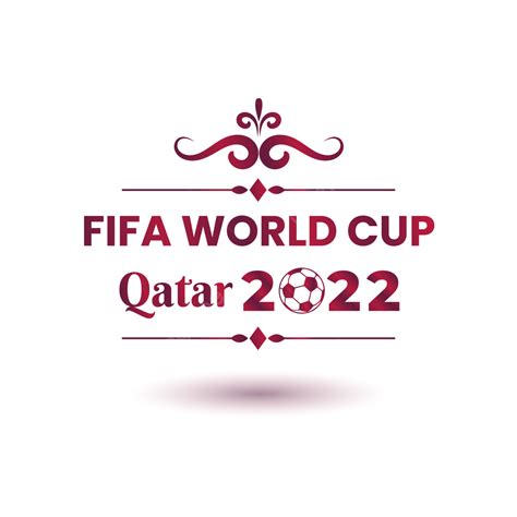 Fifa 월드컵 카타르 2022 레터링 텍스트 카타르 2022 Fifa 2022 세계 축구 선수권 대회 PNG 일러스트