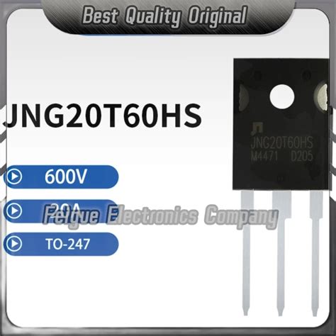 Melhor Qualidade Importada IGBT Original JNG20T60HS 20A 600V 5Pcs A