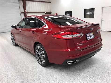 Used 2019 Ford Fusion Titanium Sedan 4D for sale at Roberts Auto Sales in Modesto, CA. We're ...