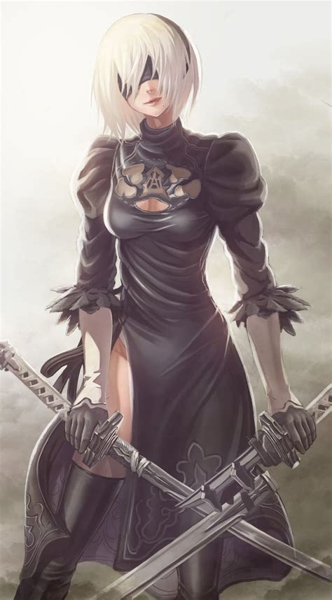 2b Yorha Nier Automata Nier Guerrera De Fantasía Nier Autómata