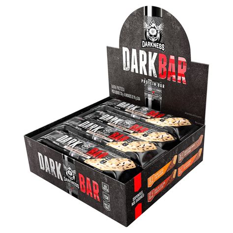 Dark Whey Bar 90g Flocos Caixa C 8 Un Darkness Integralmedica Em