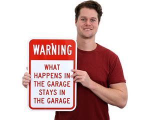 Funny Garage Signs - Man Cave Signs, Humorous Garage Signs