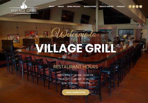 Village Grill | Webpress