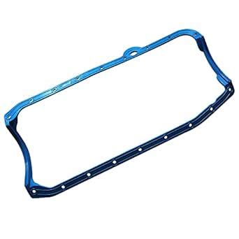 Amazon SBC Oil Pan Gasket Blue Steel Core Rubber For 1980 1985