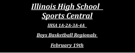 IHSA Boys Basketball Regionals