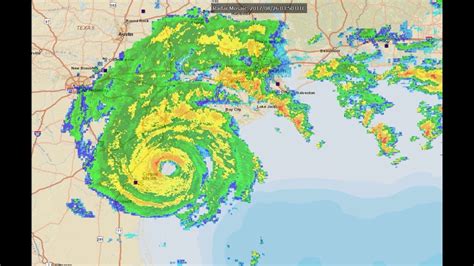 Hurricane Harvey Noaa Doppler Radar Timelapse Youtube