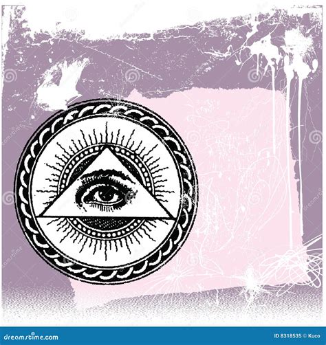 GodÂ´s eye stock vector. Illustration of romantic, idea - 8318535