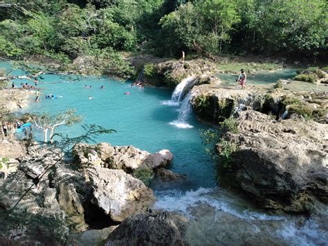 Bolinao Falls Is A Cluster Of Refreshing Waterfalls At The Northern Tip