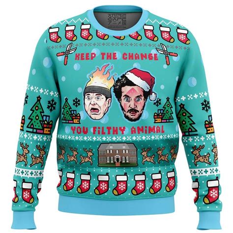 Keep The Change Home Alone Ugly Christmas Sweater Perfect And Unique