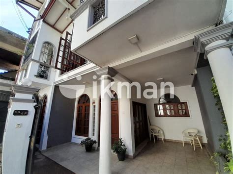 Two Story House For Sale In Dehiwala Ikman