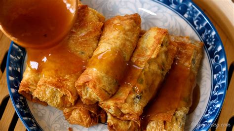 Easy Vegan Dim Sum Beancurd Tofu Skin Roll You Need Woonheng